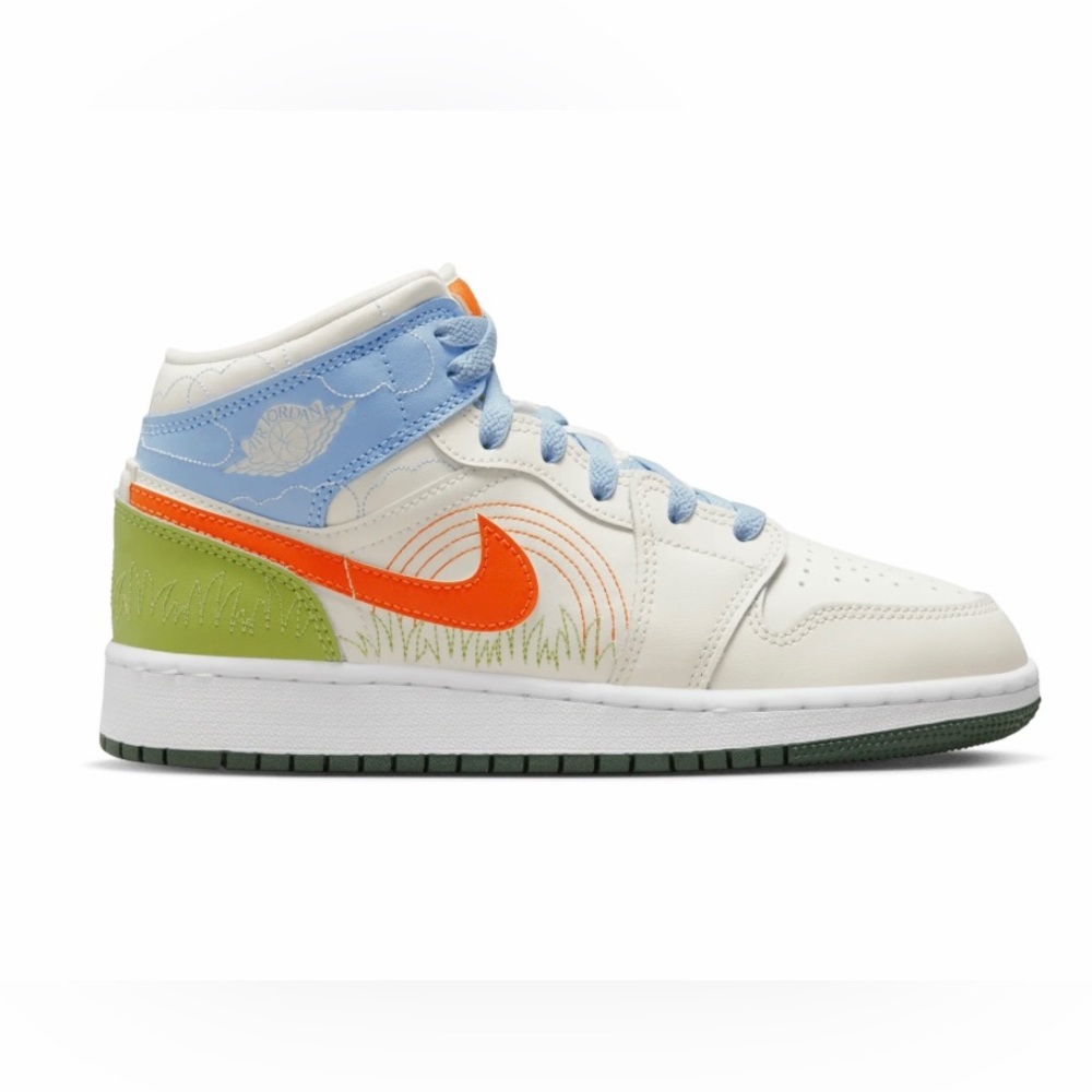 Air Jordan Mid Stitch, NWOT, 6.5 youth, gorgeous unisex